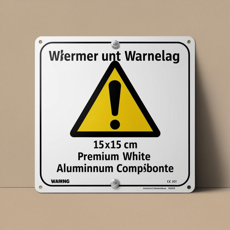Bilderdruck  Aluminiumverbund – Premium Weiß