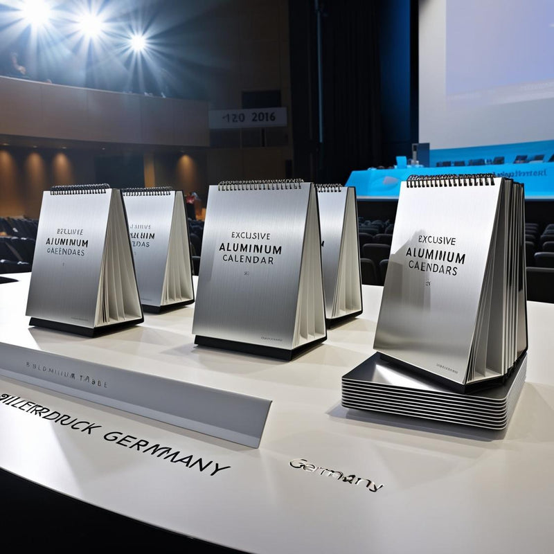 Bilderdruck auf Aluminiumverbund Silber gebürstet