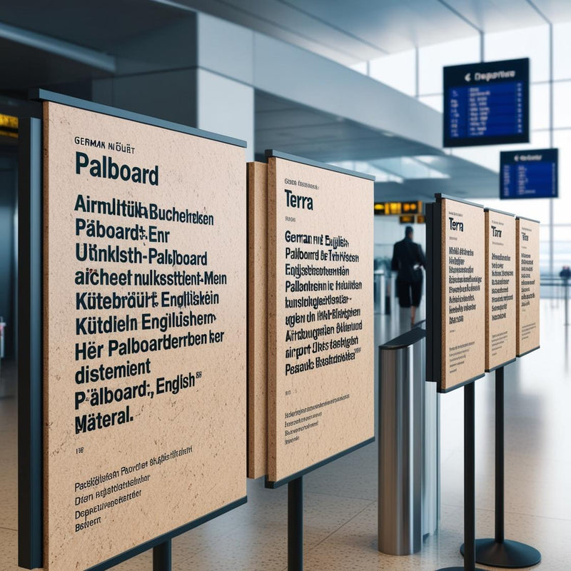 Bilderdruck auf Palboard Terra