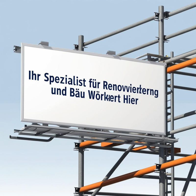 Bandenwerbung Frontlite PVC Banner Weiß – 510Gr