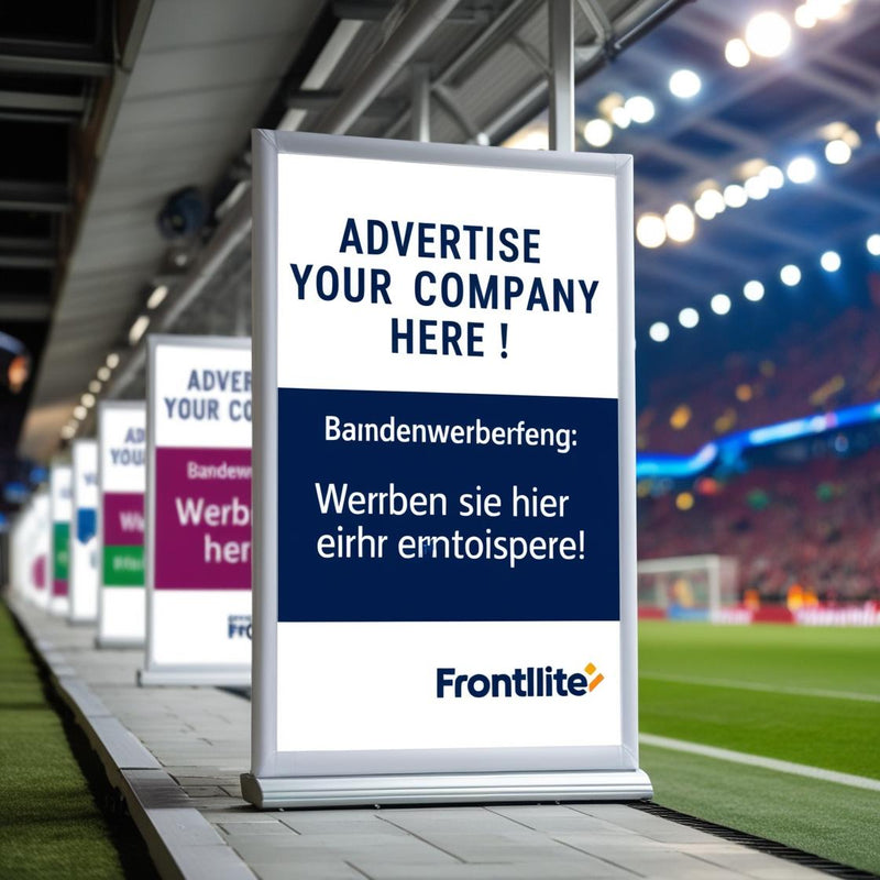 Bandenwerbung Frontlite PVC Banner Weiß – 510Gr