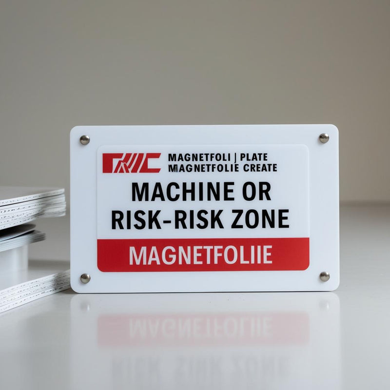 Magnetfolie Magnetfolie PVC matt Weiss – 900µM